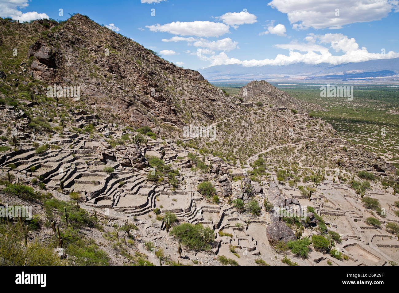 Ruins of Quilmes, Salta Province, Argentina, South America Stock Photo