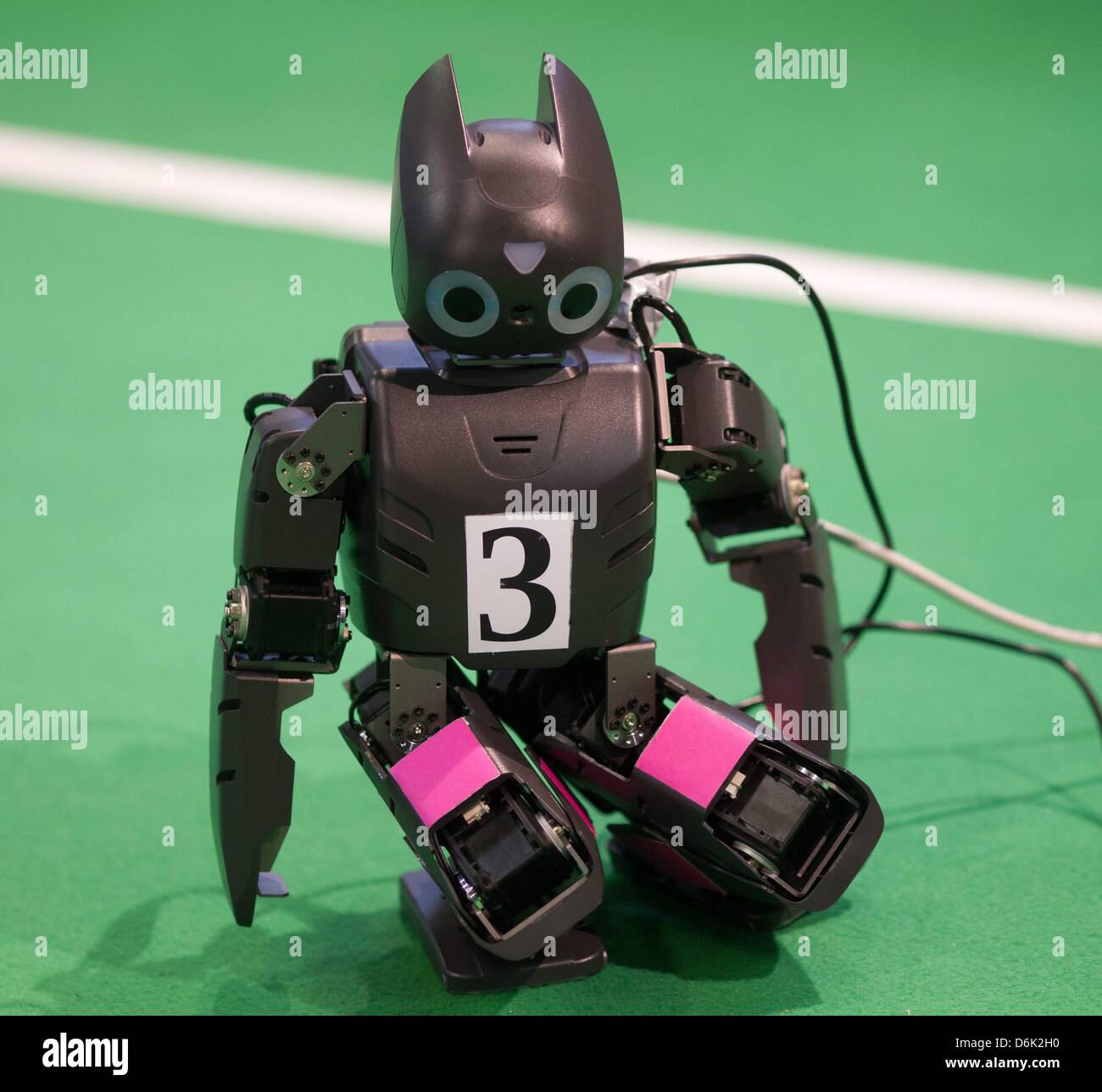 A robot of the category 'Humanoid Kid-Size League' and of the team ...