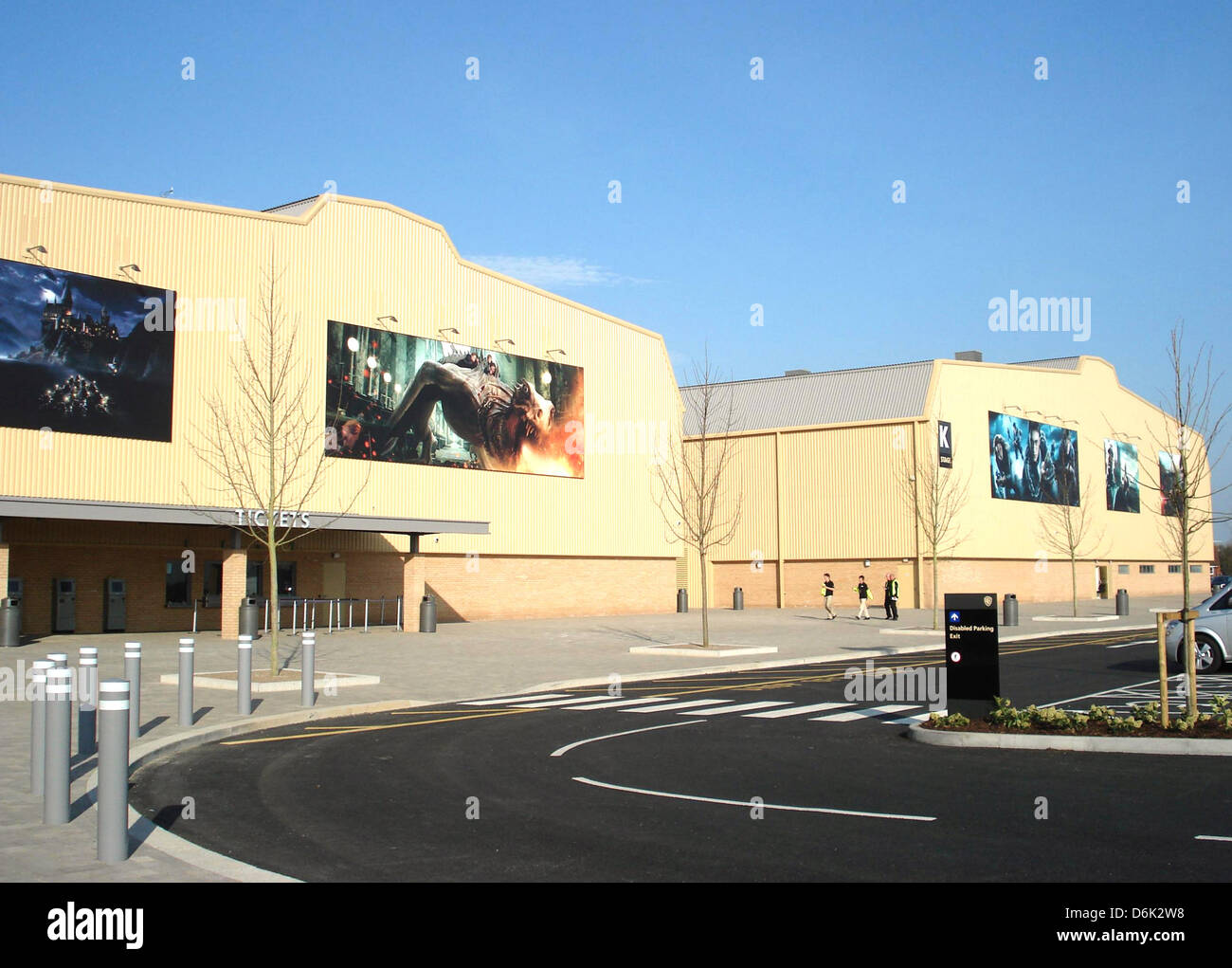A view of the Warner Bros. film studios in London, Great Britain, 30 March 2012. All eight