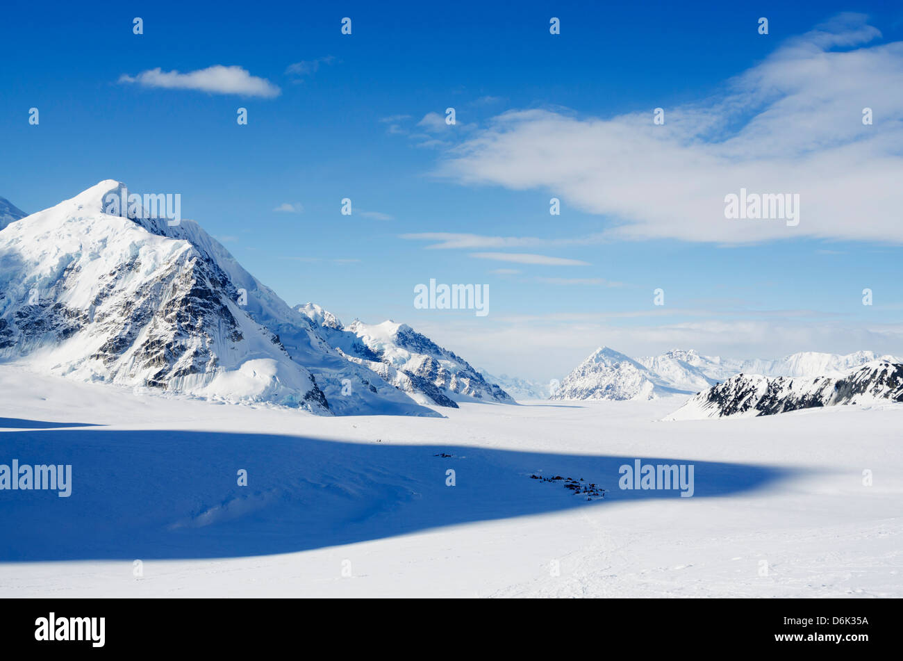 camp 1, climbing expedition on Mt McKinley 6194m, Denali National Park