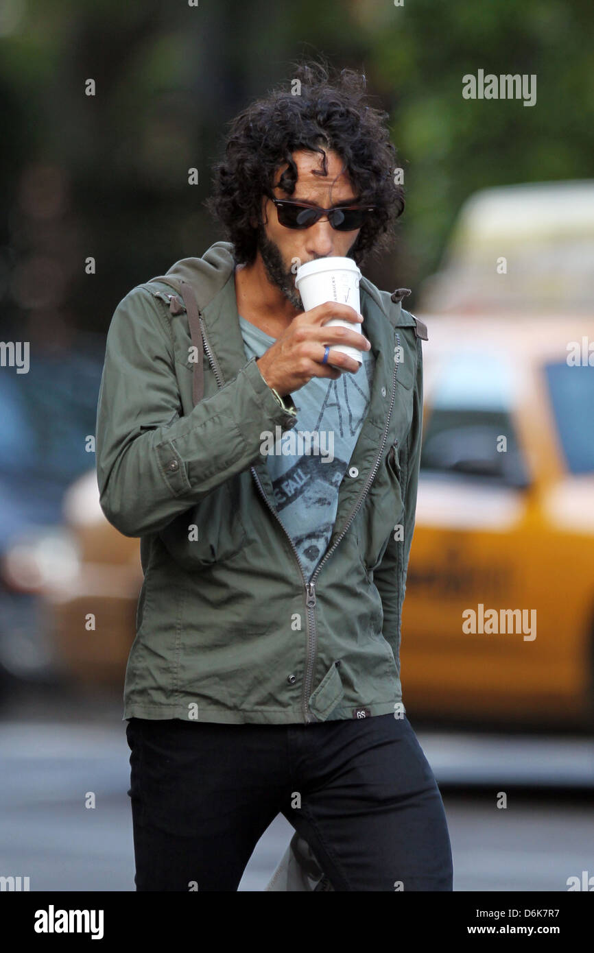 Carlos Leon out and about in Soho New York City, USA - 22.09.11 Stock Photo