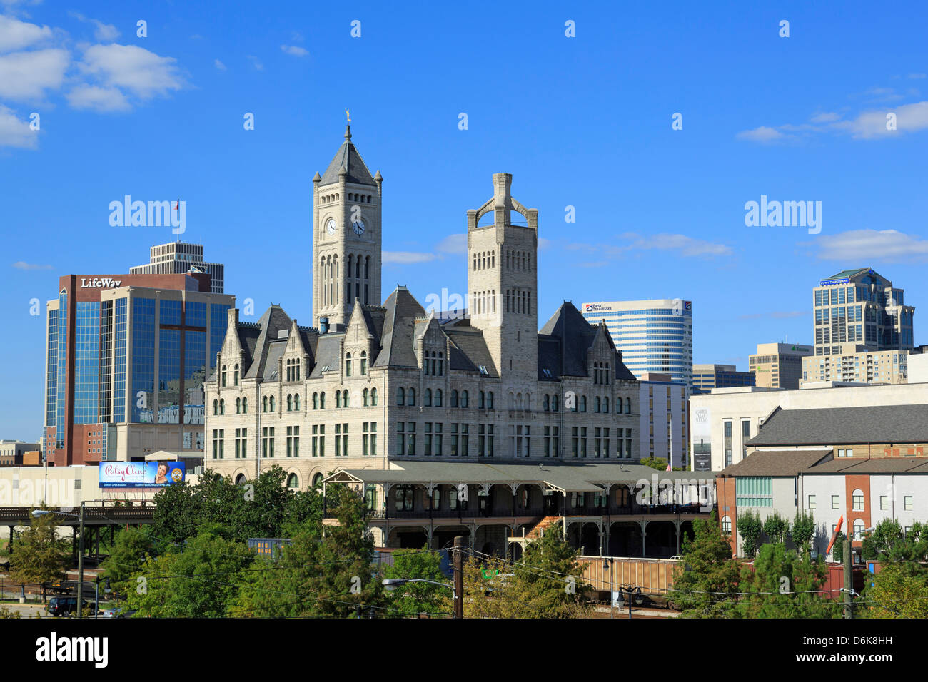 Union Station Hotel, Nashville, Tennessee, United States of America, North America Stock Photo