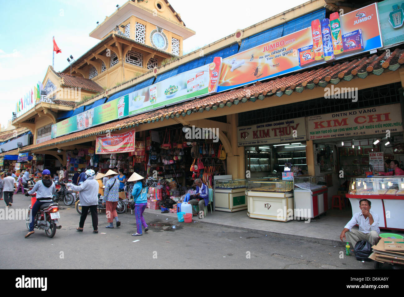 Binh Tay Market, Cholon, Chinatown, Ho Chi Minh City (Saigon), Vietnam, Indochina, Southeast Asia, Asia Stock Photo