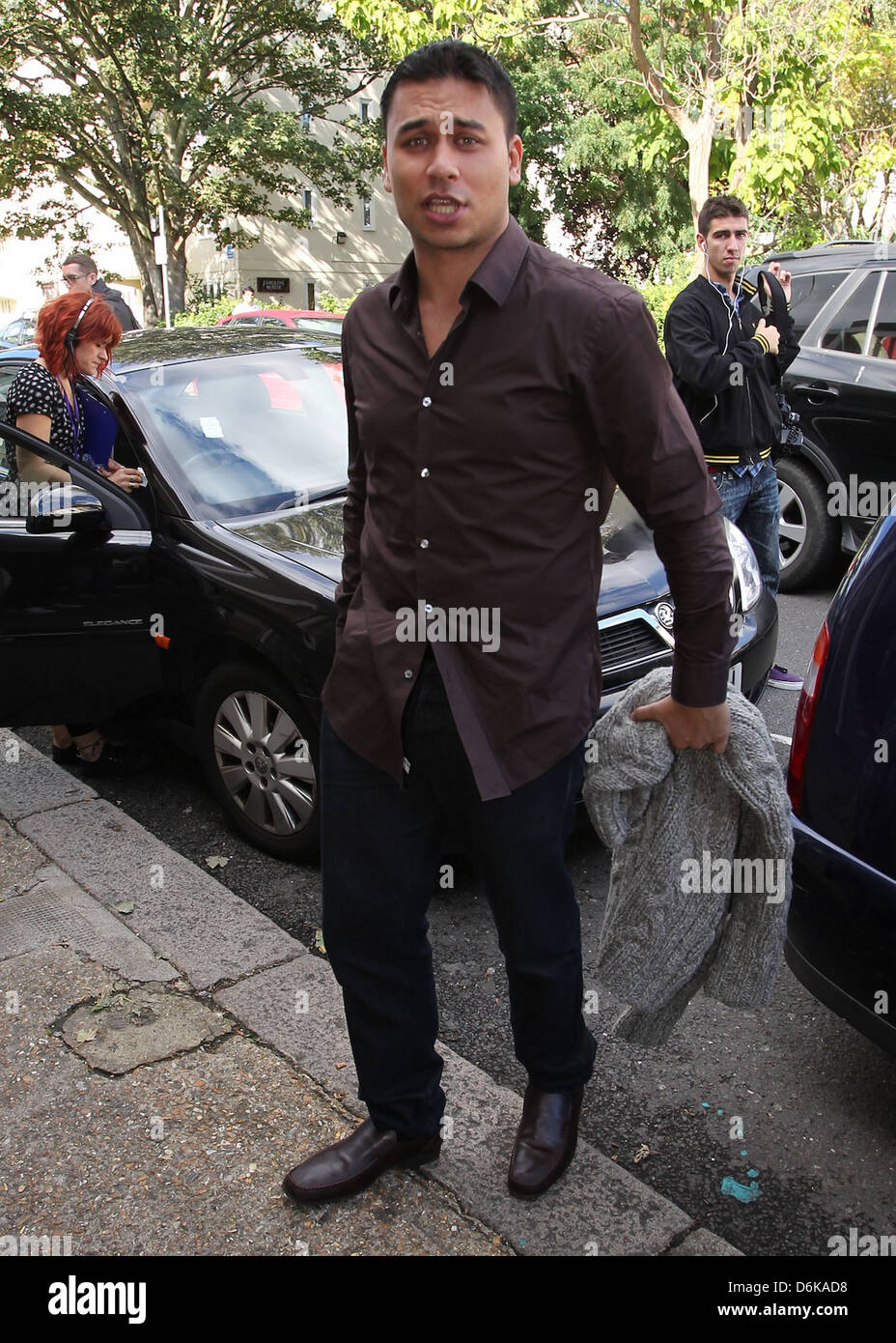 Ricky Norwood arriving to film ‘Celebrity Juice’ London, England - 21.