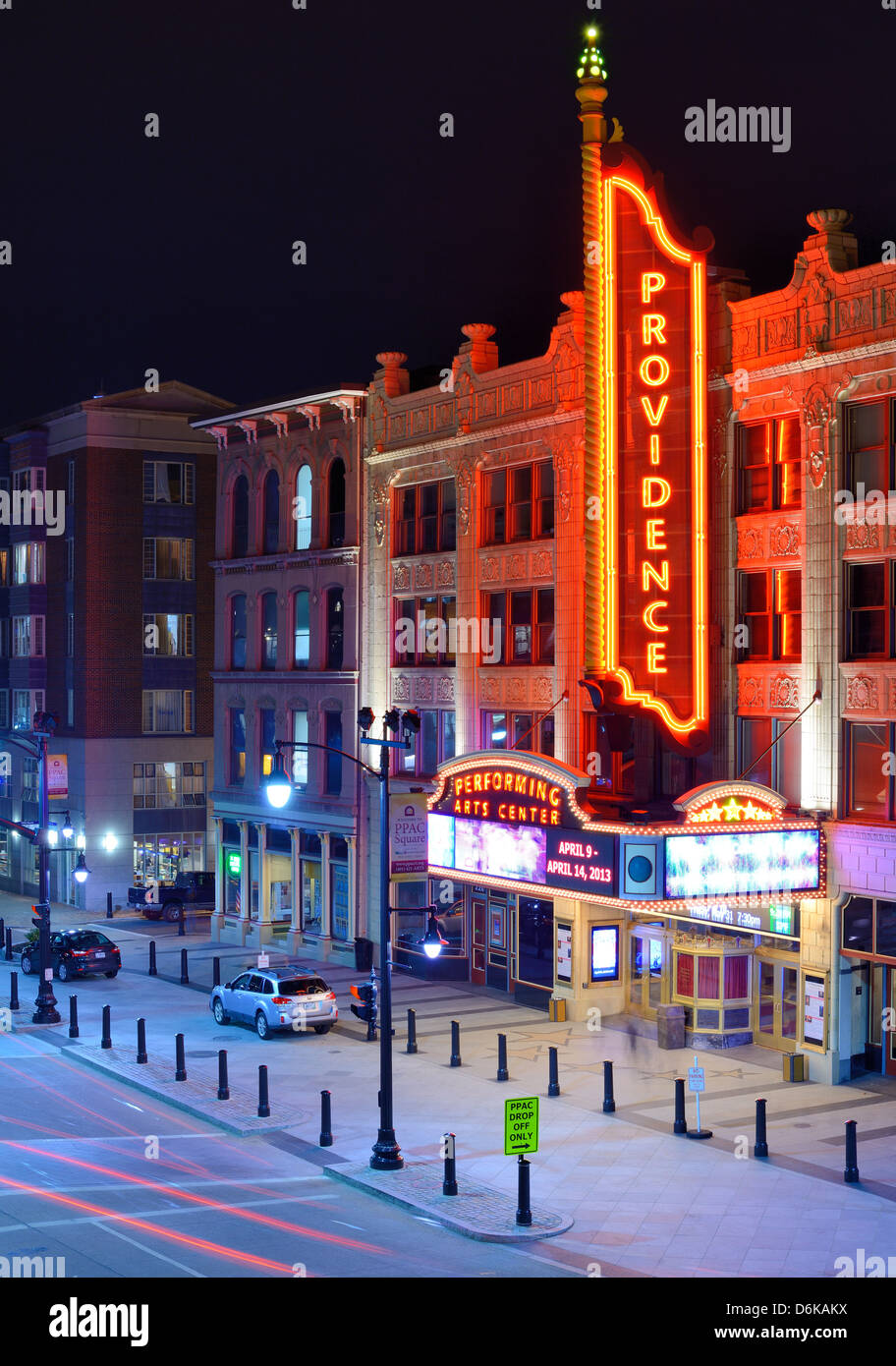 Providence Performing Arts Center in Providence, Rhode Island, USA. Stock Photo