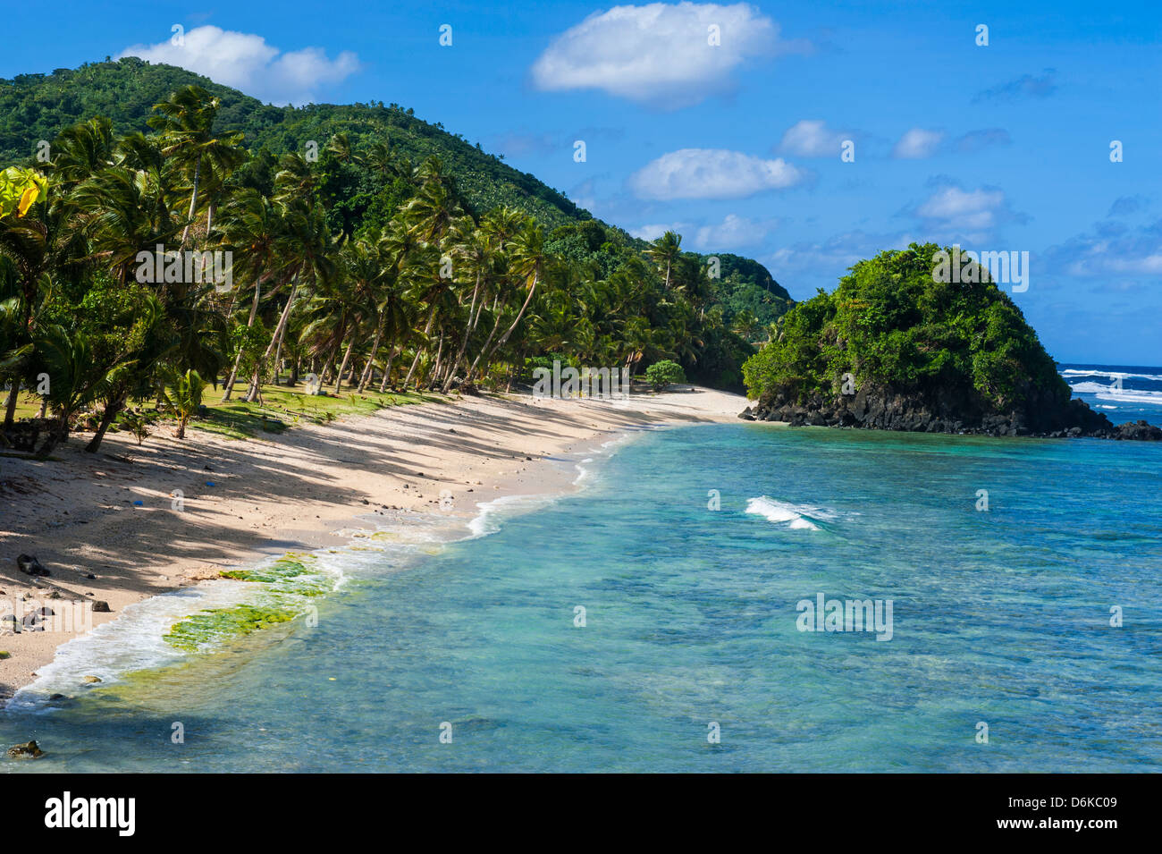 Two Dollar Beach on Tutuila Island, American Samoa, South Pacific