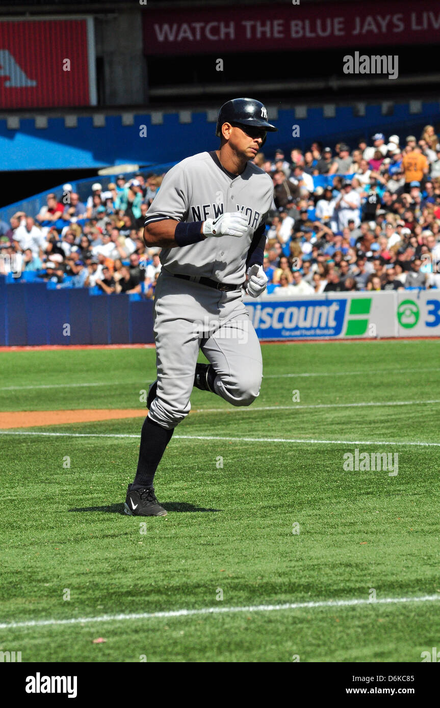New York Yankees Vs Toronto Blue Jays Held At Rogers Stadium With Blue Jays Beating The Yankees 3 0 Toronto Canada Stock Photo Alamy