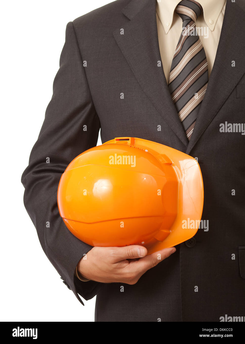 Orange hard hat hi-res stock photography and images - Alamy