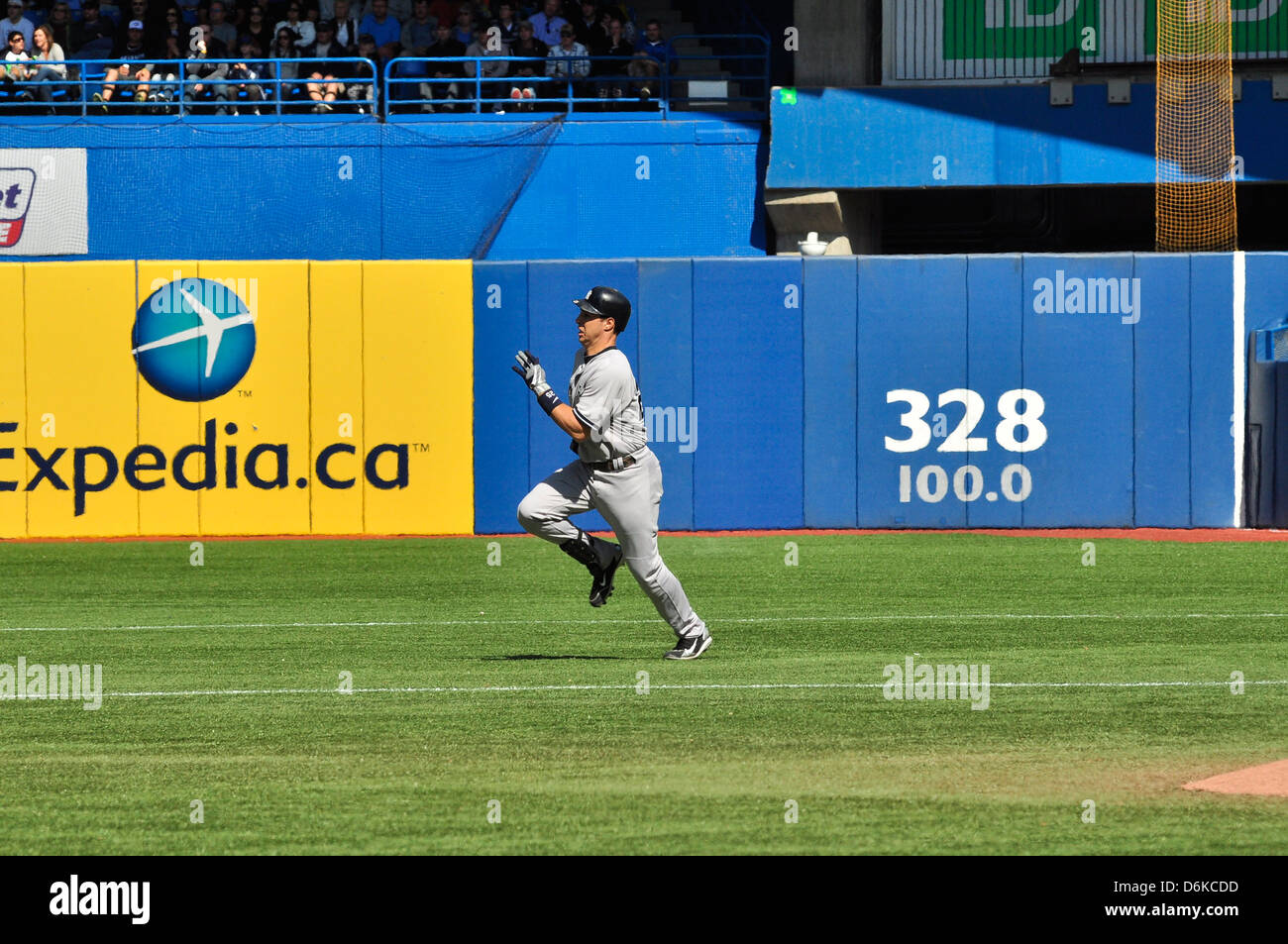 New York Yankees Vs. Toronto Blue Jays held at Rogers Stadium, with
