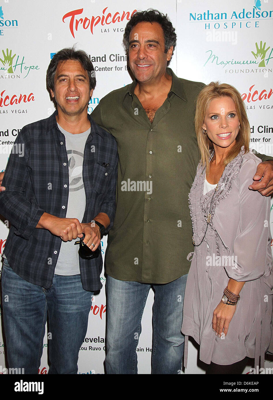 Ray Romano, Brad Garrett, Cheryl Hines Tropicana Las Vegas hosts a poker tournament for Brad