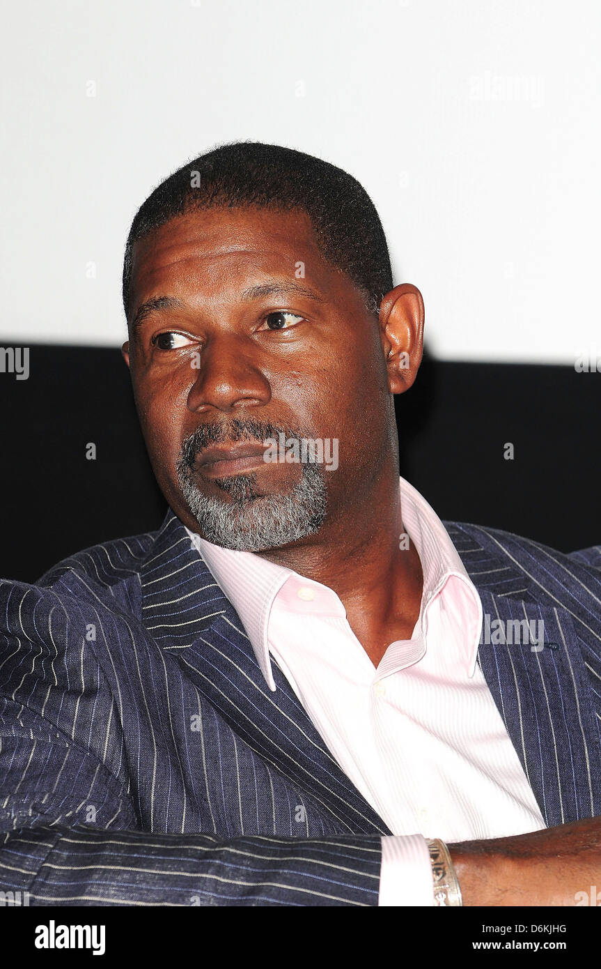 Actor Dennis Haysbert receives a Career Achievement Award during the