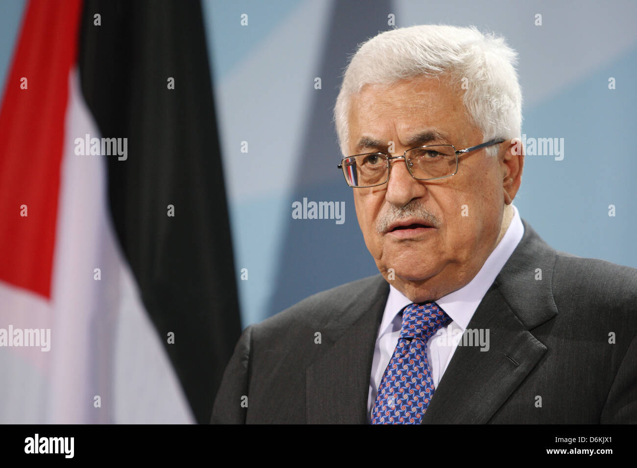 Berlin, Germany, Mahmoud Abbas, President of the Palestinian Autonomiebehoerde Stock Photo