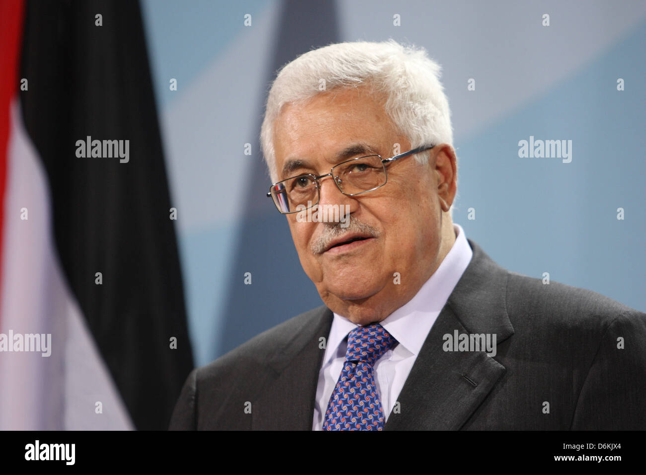 Berlin, Germany, Mahmoud Abbas, President of the Palestinian Autonomiebehoerde Stock Photo