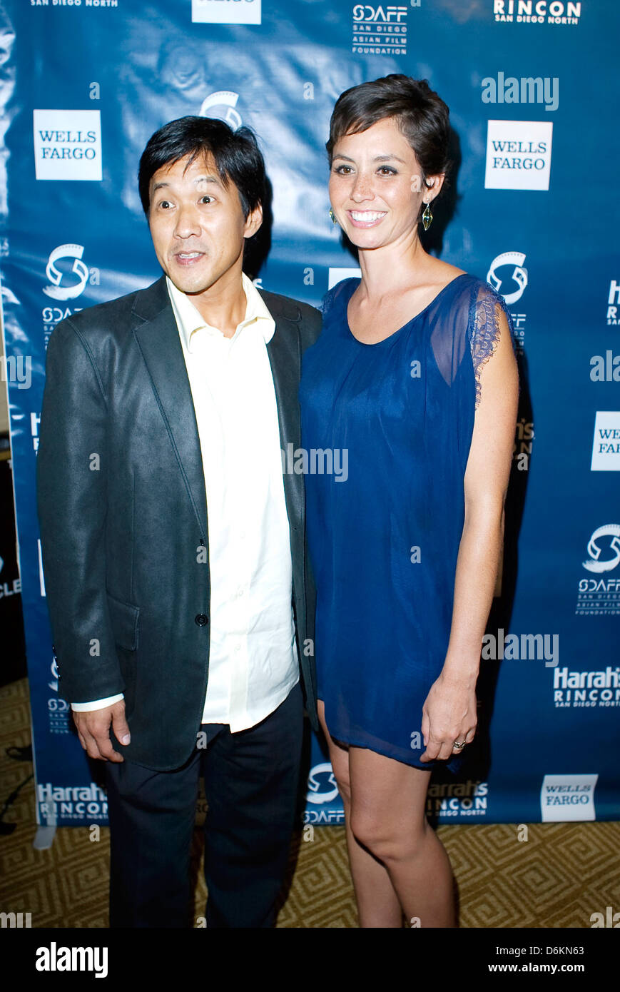 Michael Kang, Kimberly Rose Wolter San Diego Asian Film Festival Gala San  Diego, California - 22.10.11 Stock Photo - Alamy