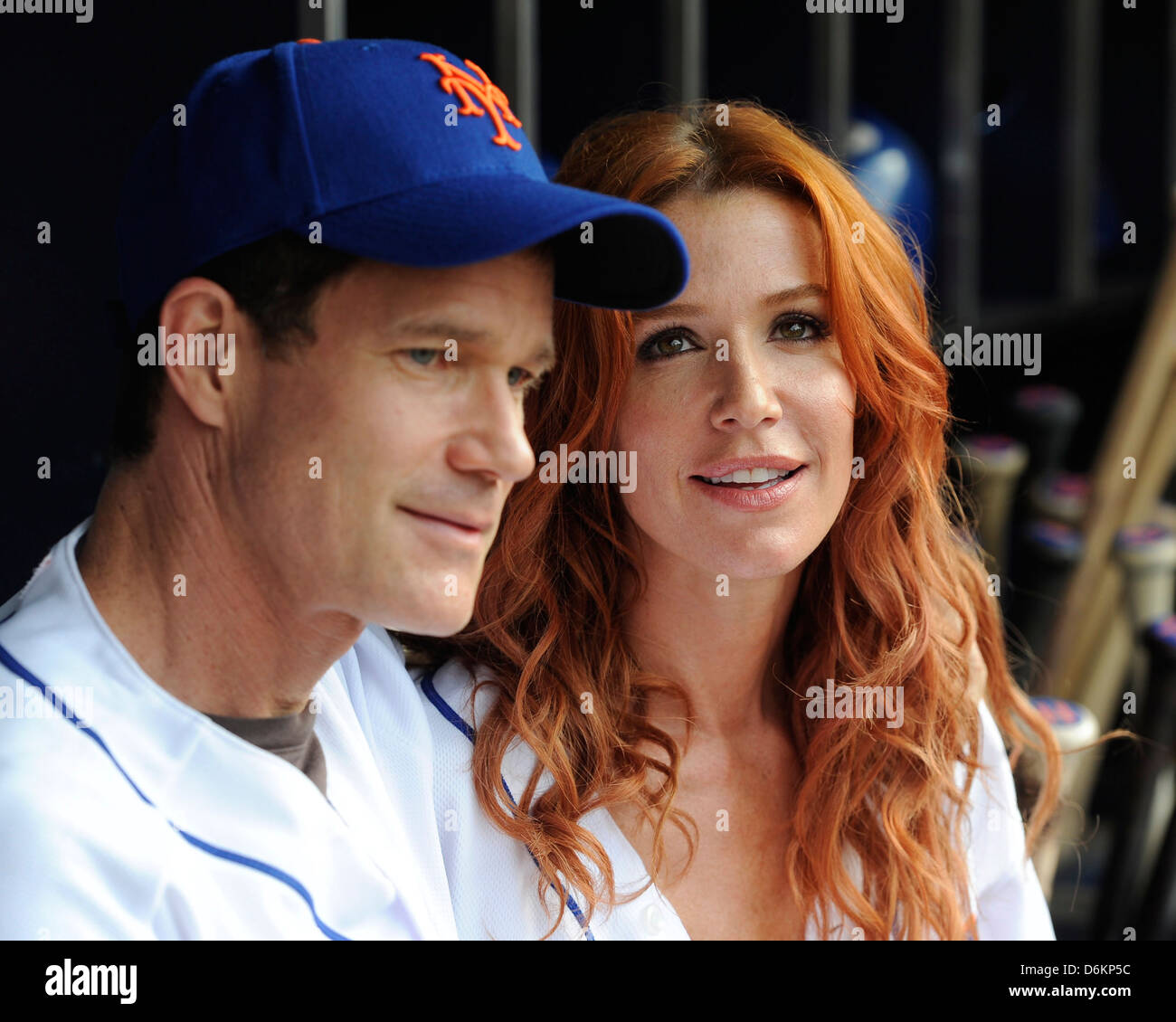 Dylan Walsh And Poppy Montgomery Without A Trace Stars At Citi