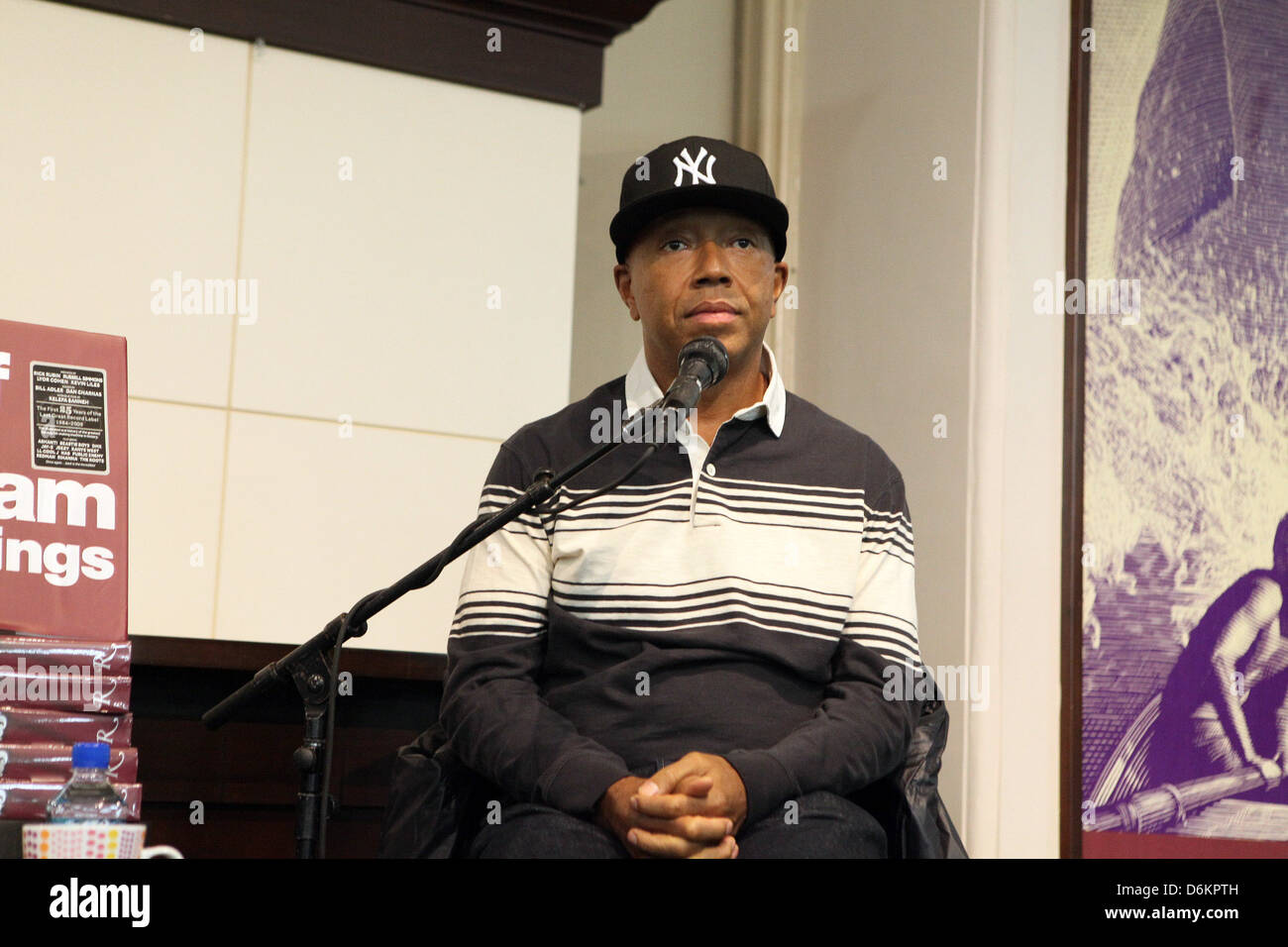Russell Simmons Nelson and Russell Simmons promote 'Def Jam