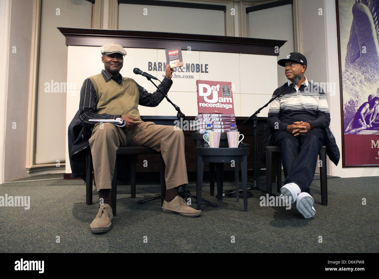 Nelson and Russell Simmons promote 'Def Jam Recordings the First