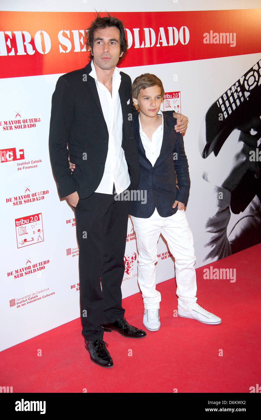 Christian Molina, Fergus Riordan attend 'De Mayor Quiero Ser Soldado ...