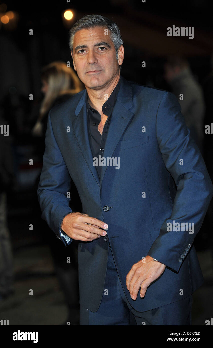 George Clooney The Bfi London Film Festival: The Ides Of March - Uk 