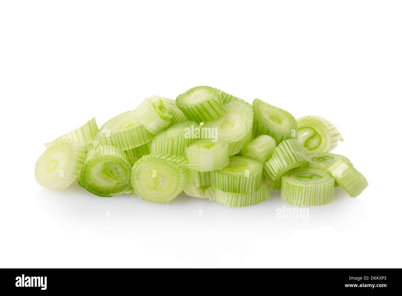 Fresh onion chopped heap Stock Photo