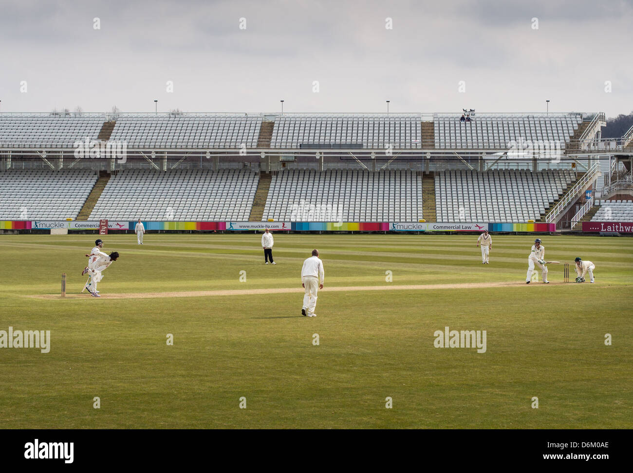 Durham cricket ground Stock Photo Alamy