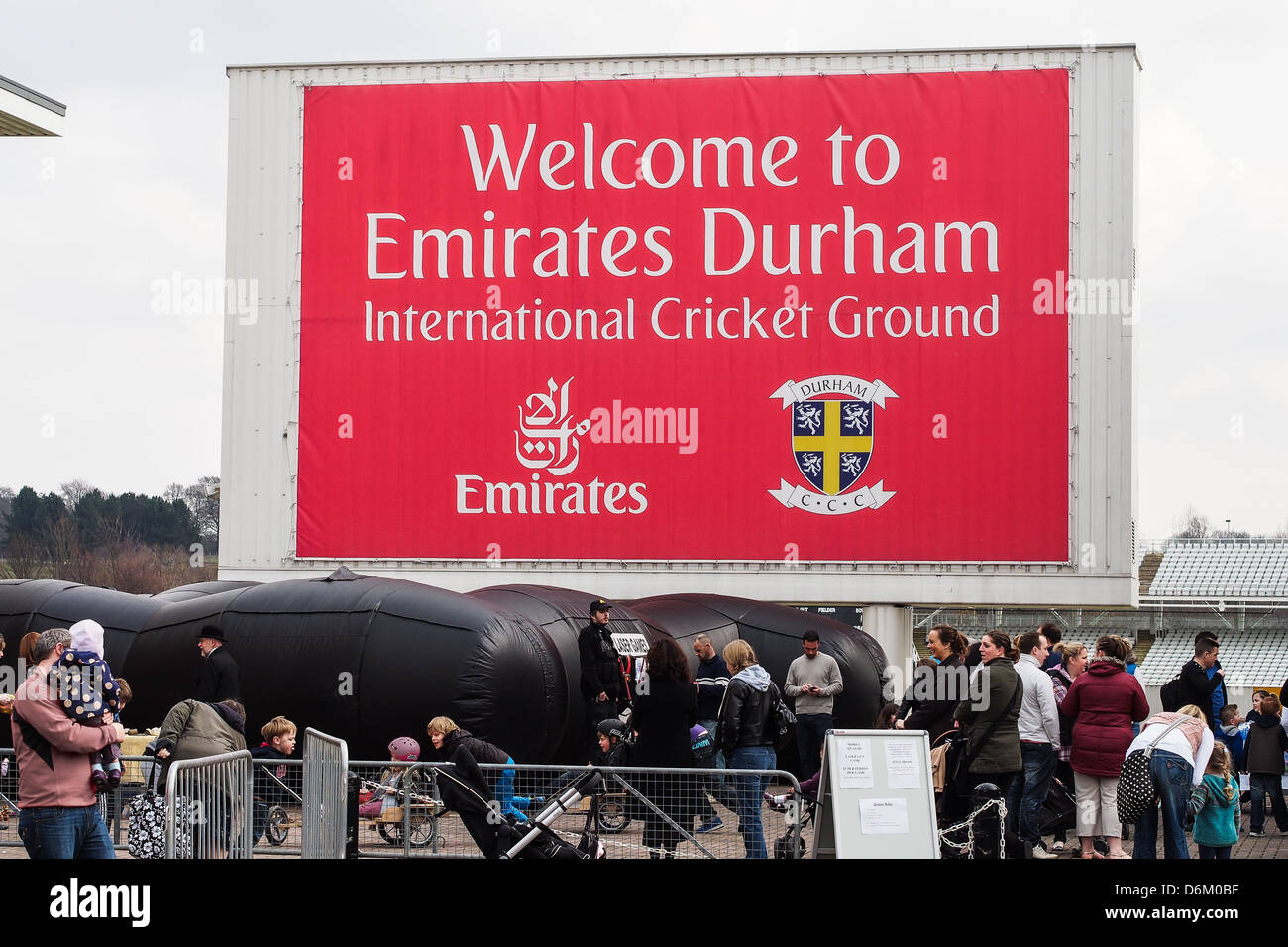 Durham cricket ground Stock Photo