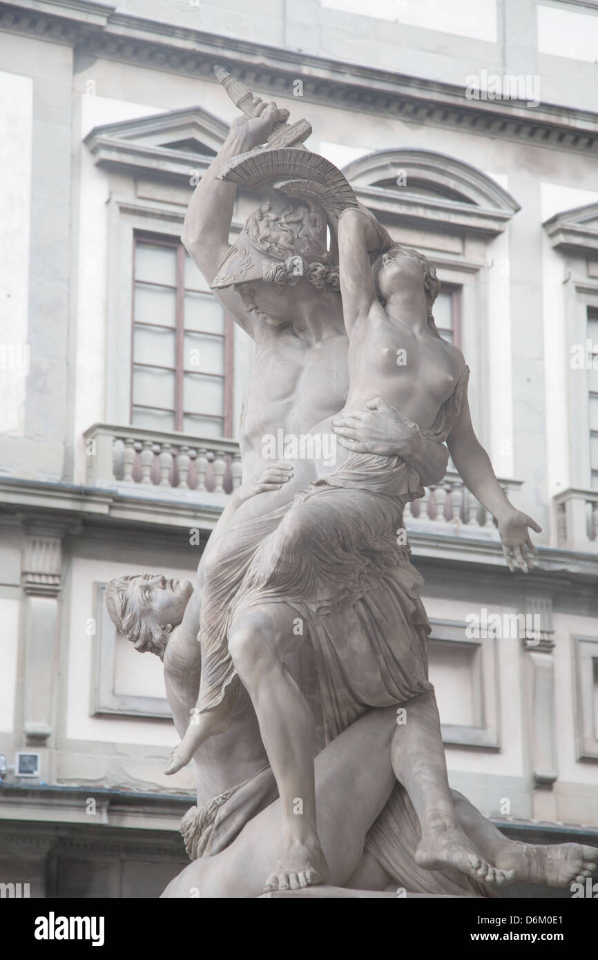 Ratto delle Sabine Rape of the Sabine Women by Giambologna Loggia dei