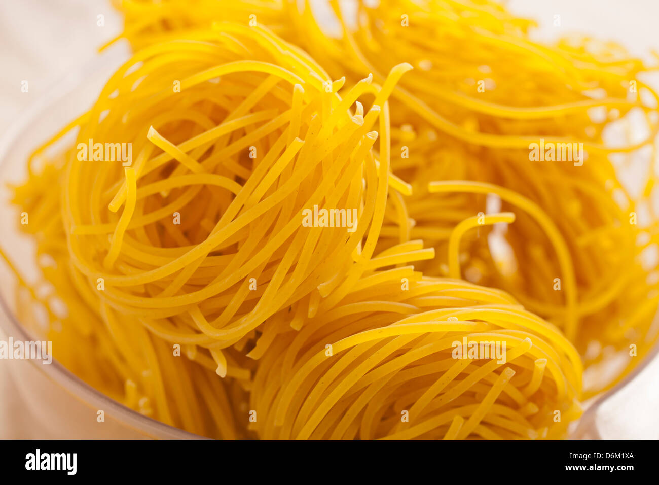 fideos – fine Spanish noodles Stock Photo