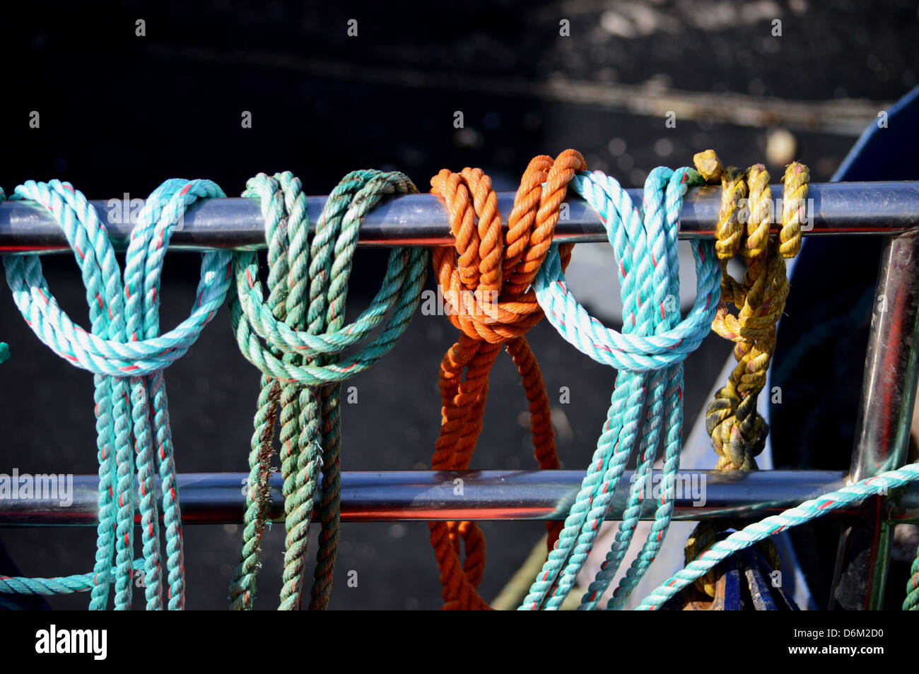 S colored hawsers hi-res stock photography and images - Alamy