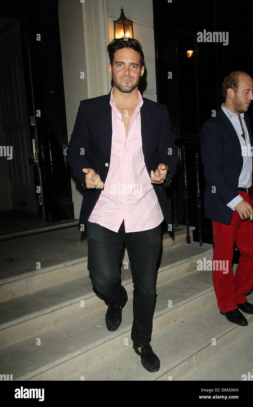 Spencer Matthews at the Storm Model Agency 25th year celebration at 28