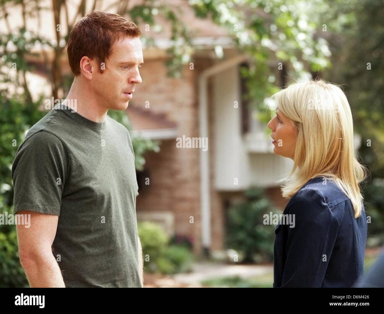 Damian Lewis and Claire Danes Film still from the television series ' Homeland' (2012) This is a PR photo. WENN does not claim Stock Photo