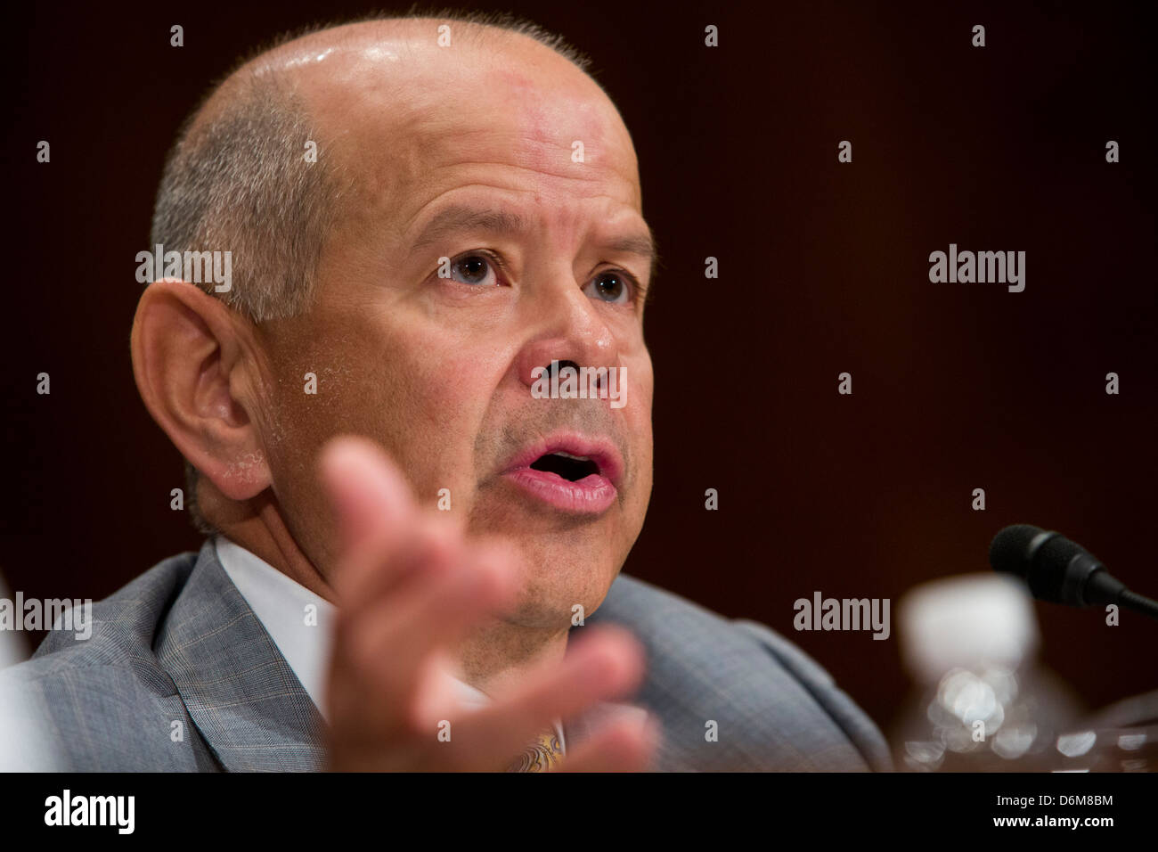 Michael Huerta, administrator of the Federal Aviation Administration (FAA). Stock Photo