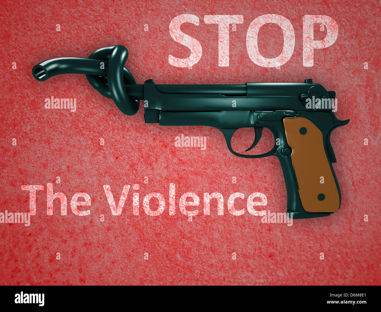 No gun violence symbol Stock Photo - Alamy