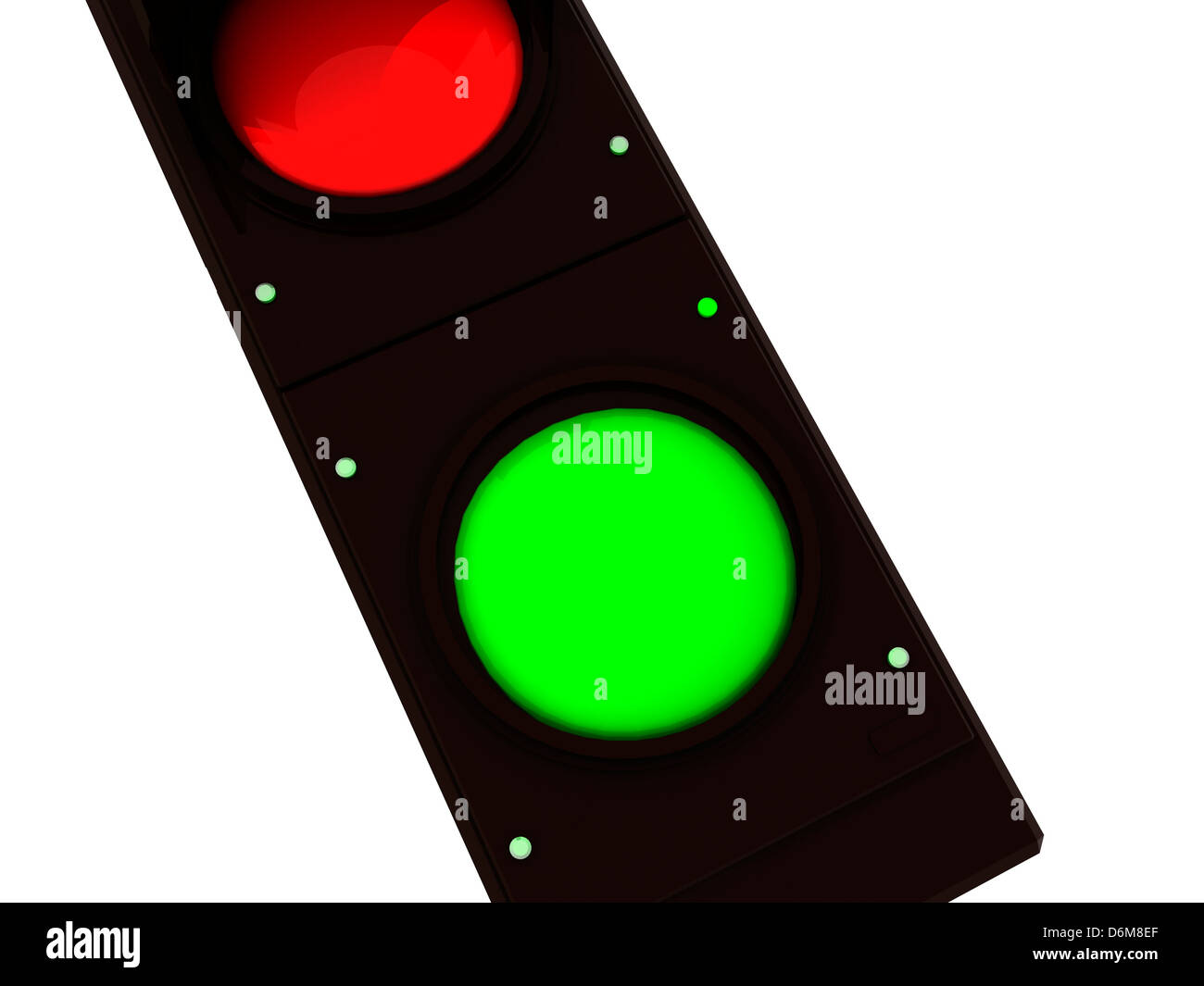 Green traffic light Stock Photo Alamy