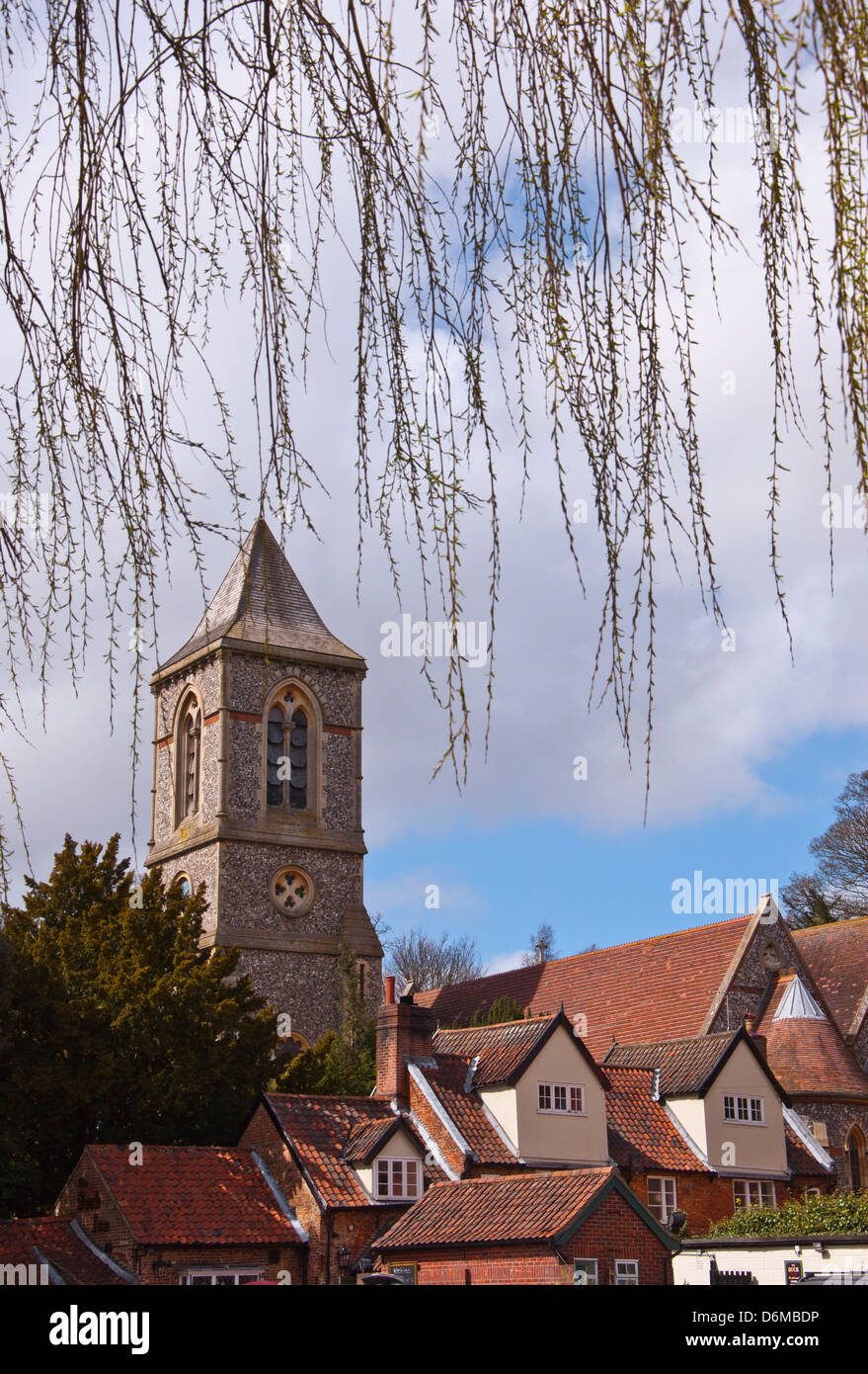 Thorpe St Andrew village Norwich Stock Photo Alamy
