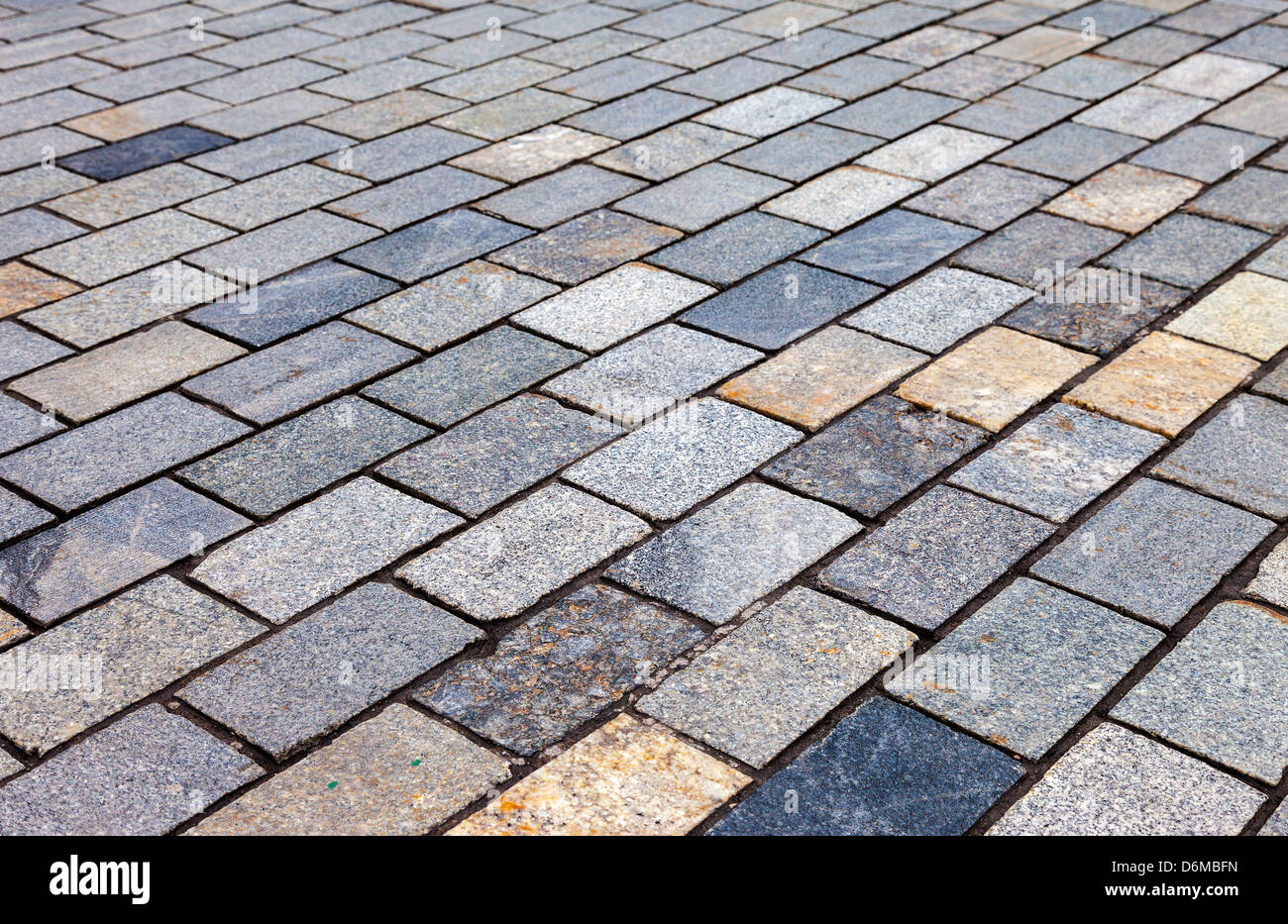 Grey paving stones as background Stock Photo - Alamy
