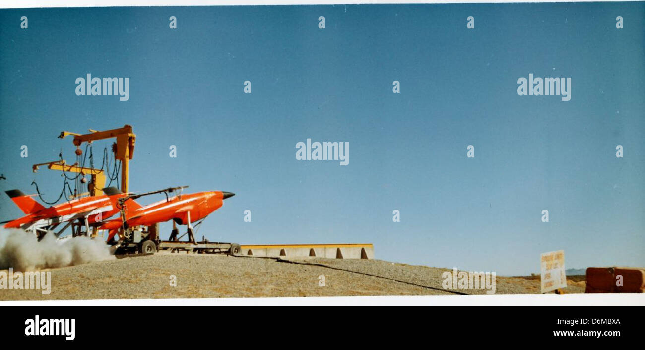 The Teledyne Ryan Firebee, an early unmanned aerial vehicle (UAV), was ...