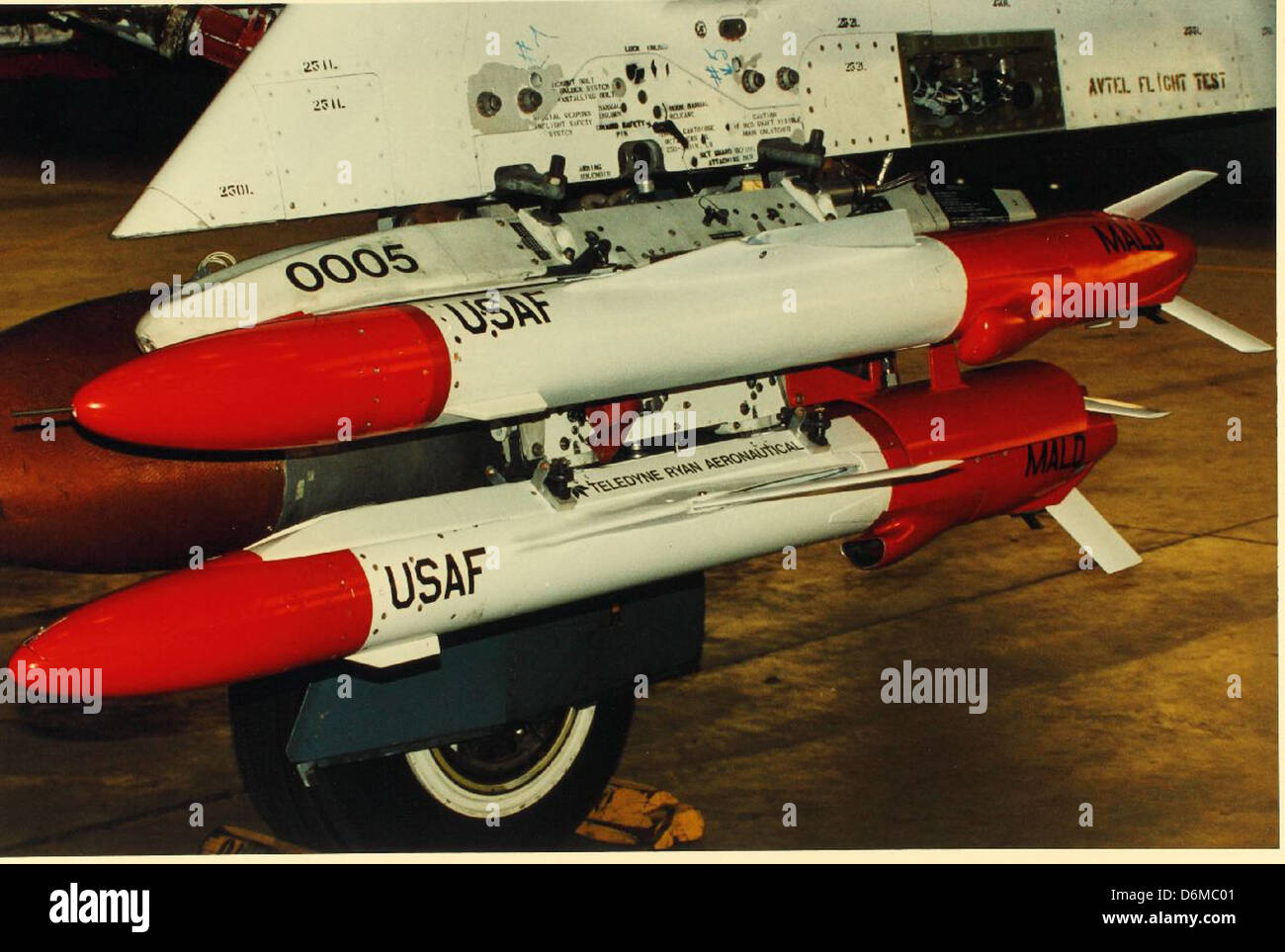 The Teledyne Ryan Firebee, a UAV (unmanned aerial vehicle), was ...