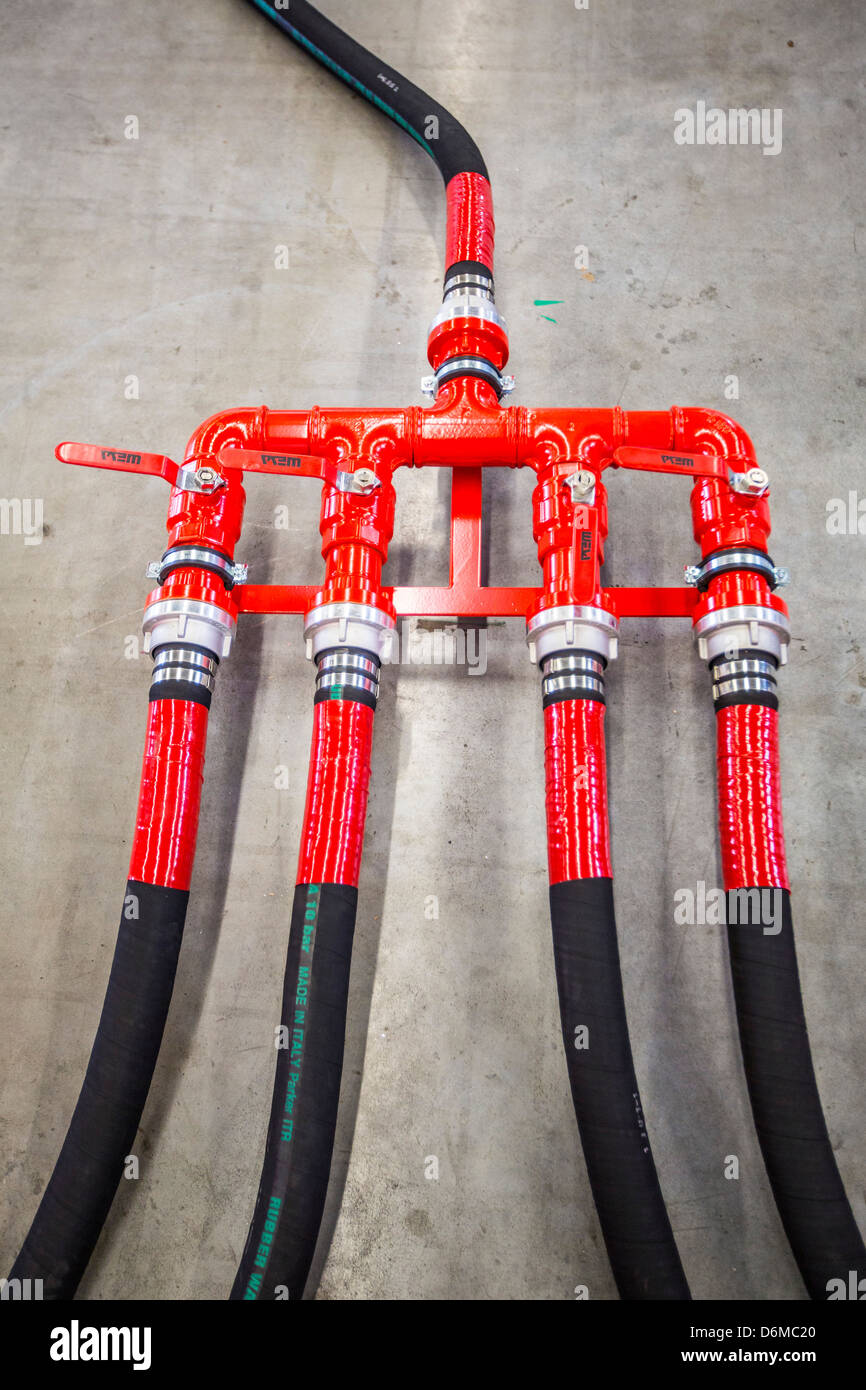 Mobil drinking water treatment plant.Mobile water supply system in case of disaster. Produces