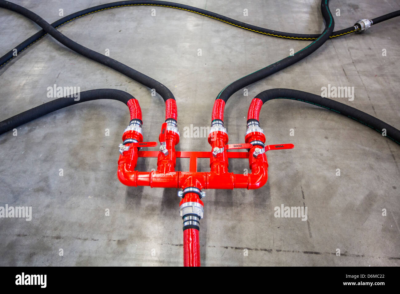 Mobil drinking water treatment plant.Mobile water supply system in case of disaster. Produces