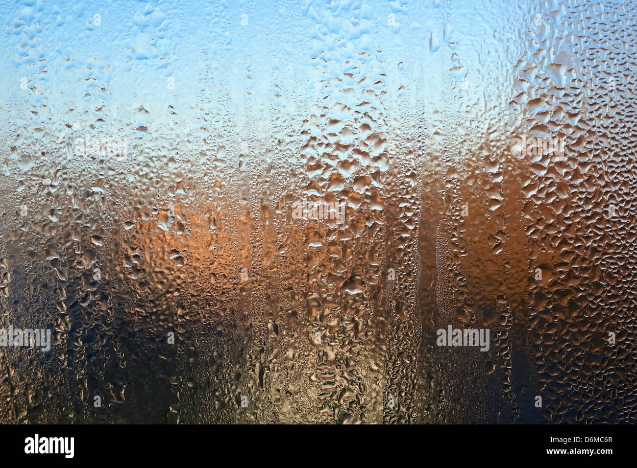 Rainy window with water drops Stock Photo Alamy