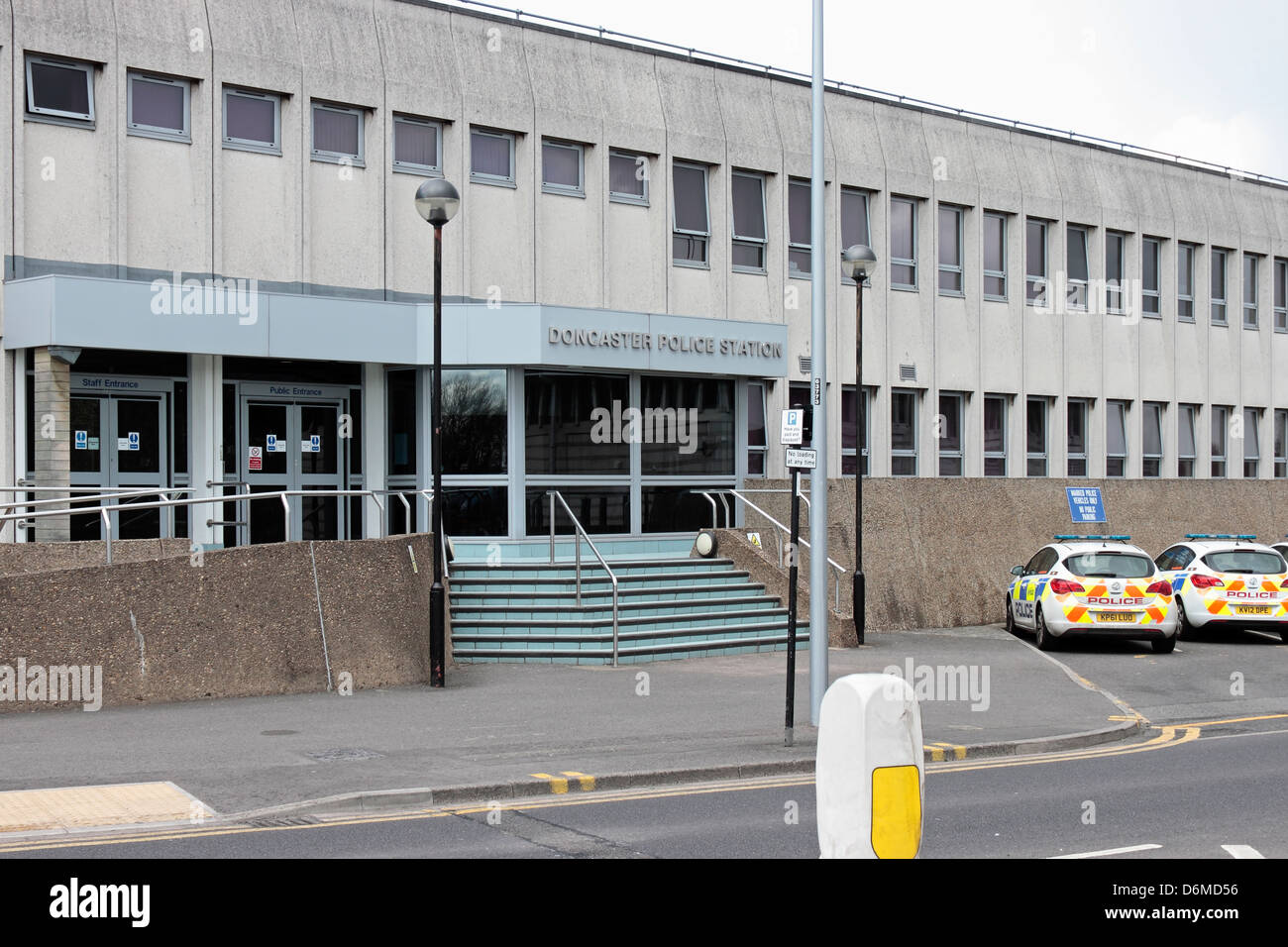 Doncaster Police Station Stock Photo