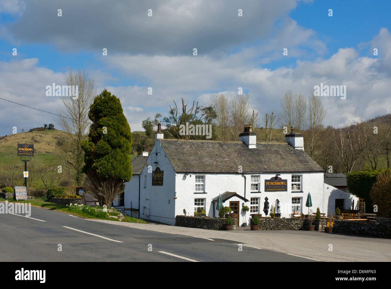 The Punchbowl Inn, Underbarrow, Lyth Valley, Lake District National