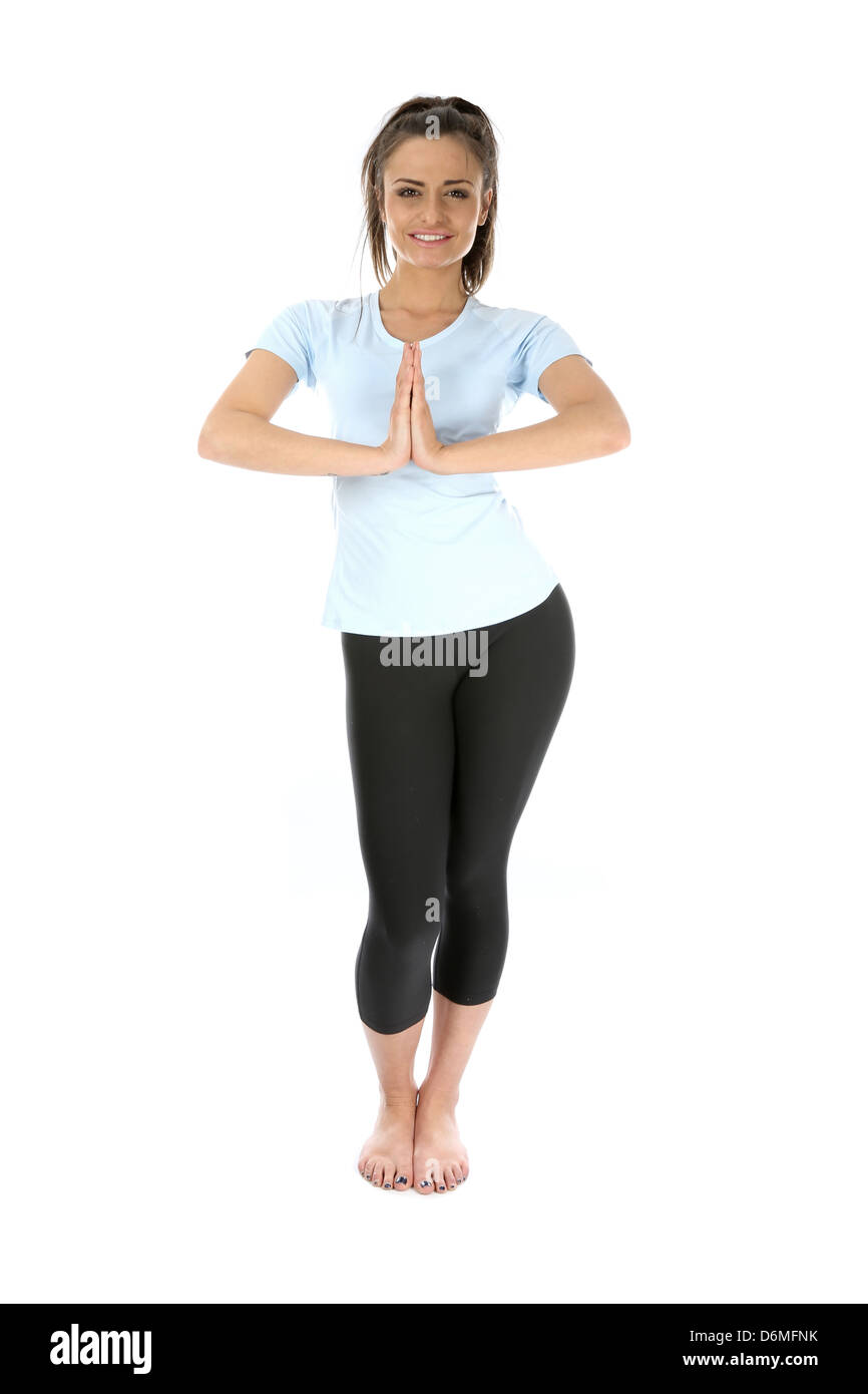 Model Released. Woman Exercising Stock Photo - Alamy