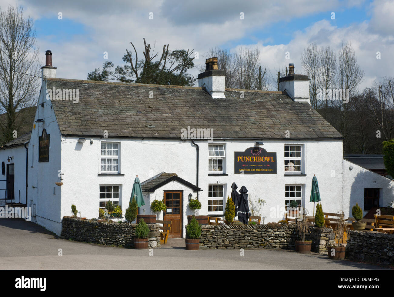 The Punchbowl Inn, Underbarrow, Lyth Valley, Lake District National