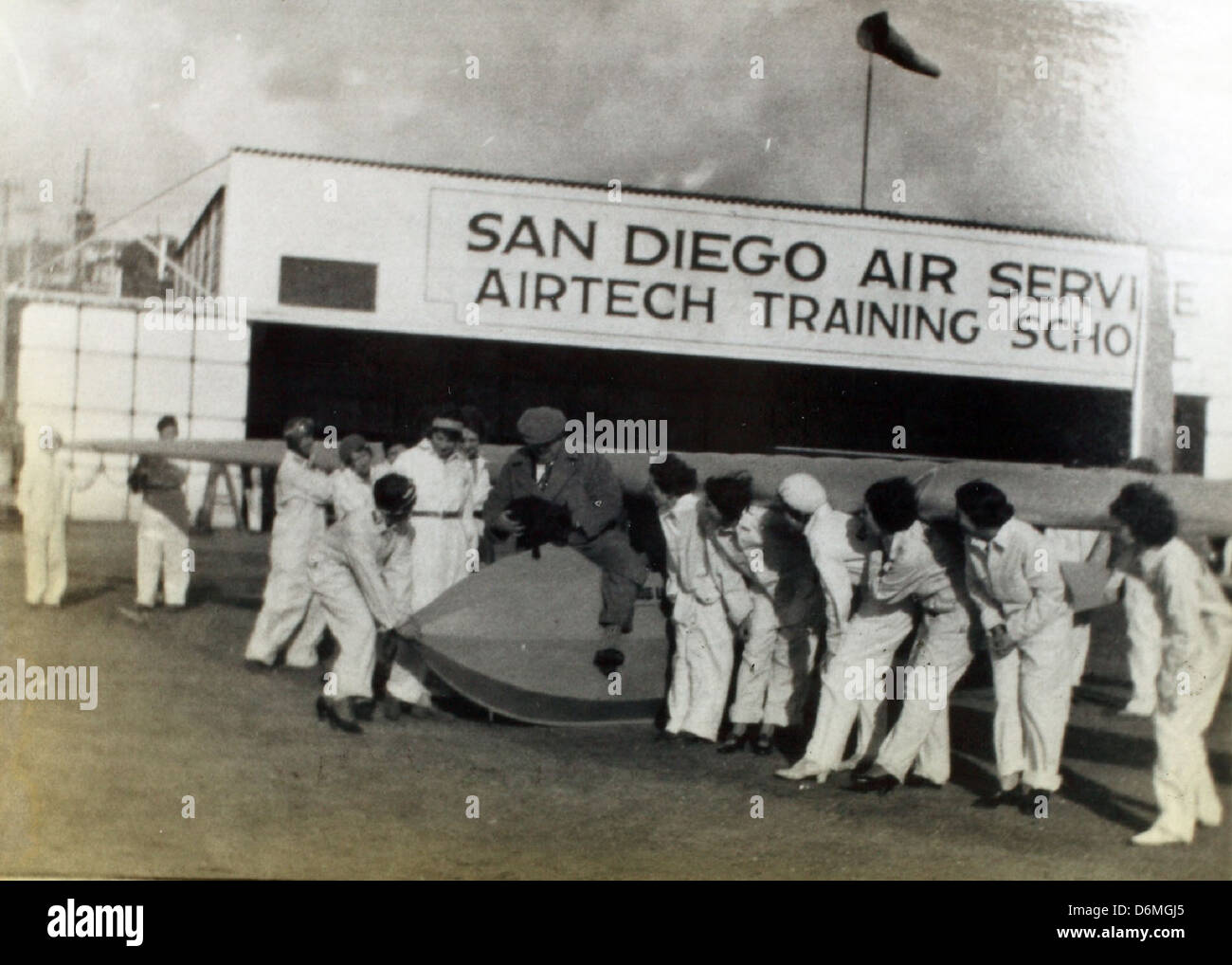 Anne Lindbergh Gliders San Diego Stock Photo Alamy