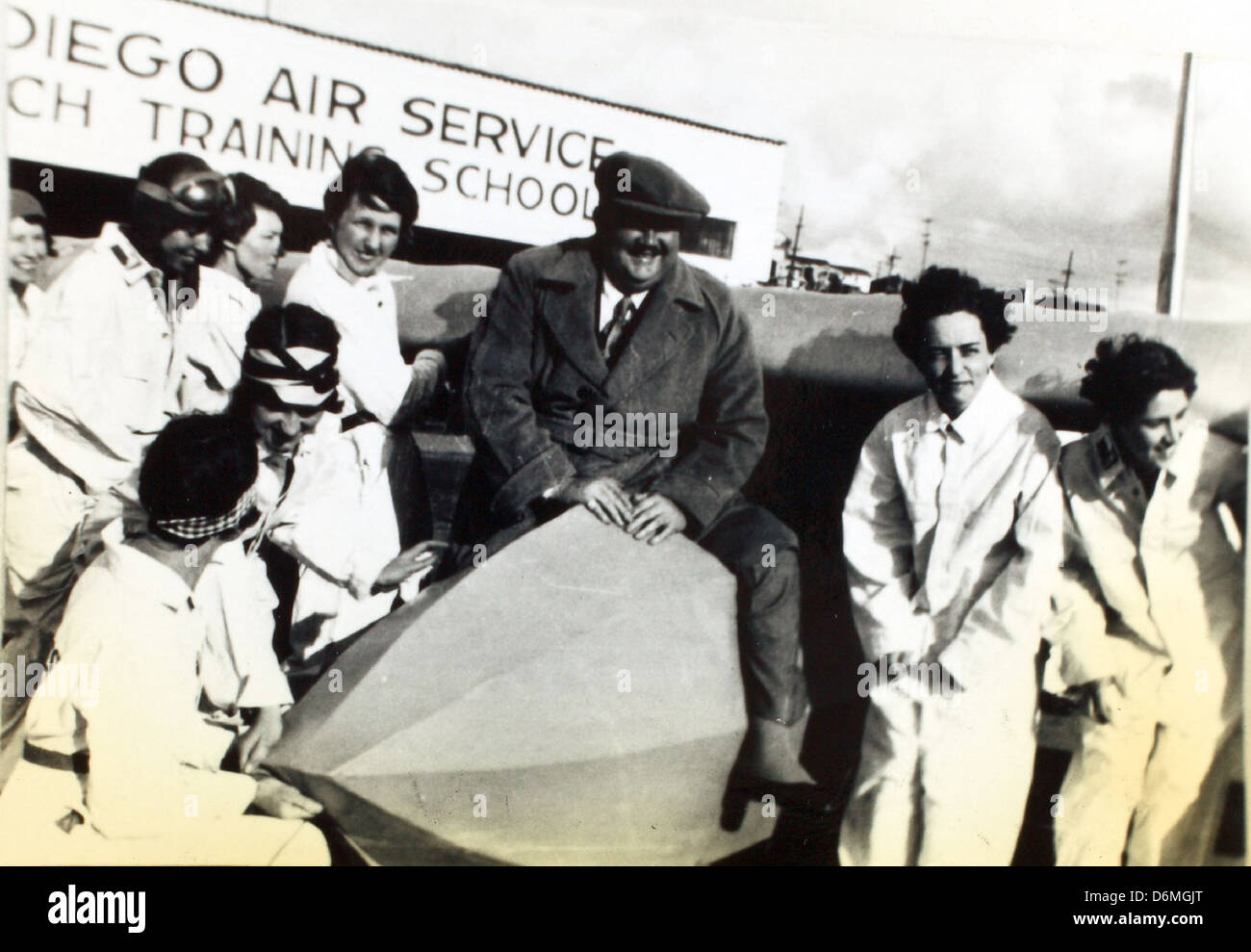 Anne Lindbergh Gliders San Diego Stock Photo Alamy