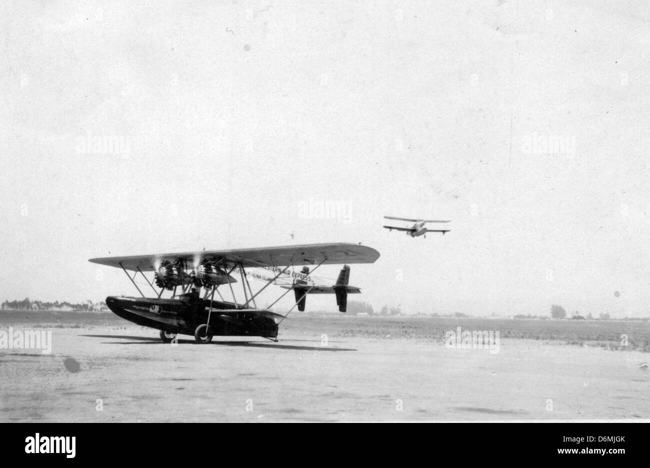 183. Sikorsky S-38, NC8021, Western Air Express, c1929 Stock Photo