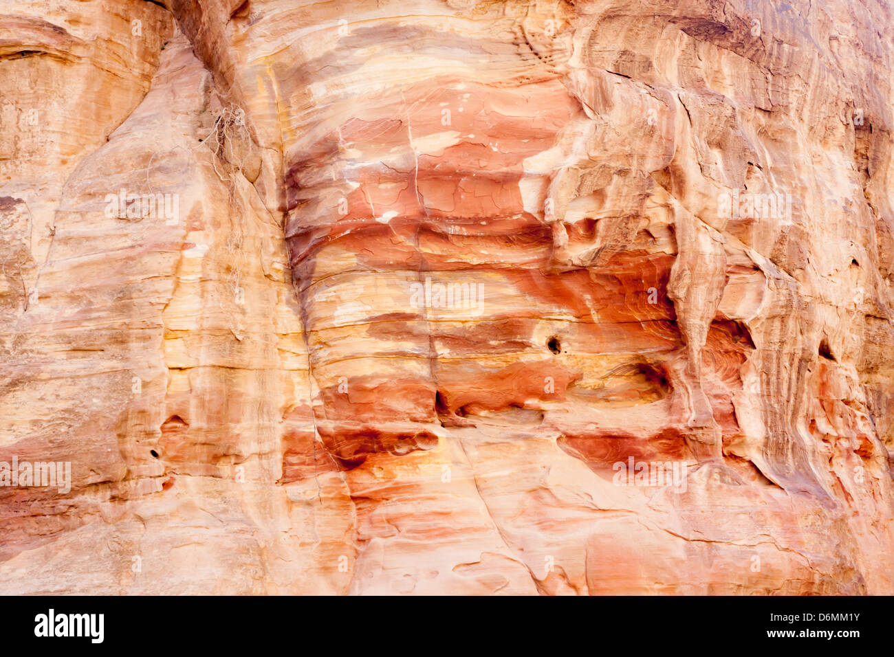 Abstract for background, textured stone from Petra, Jordan, the first ...