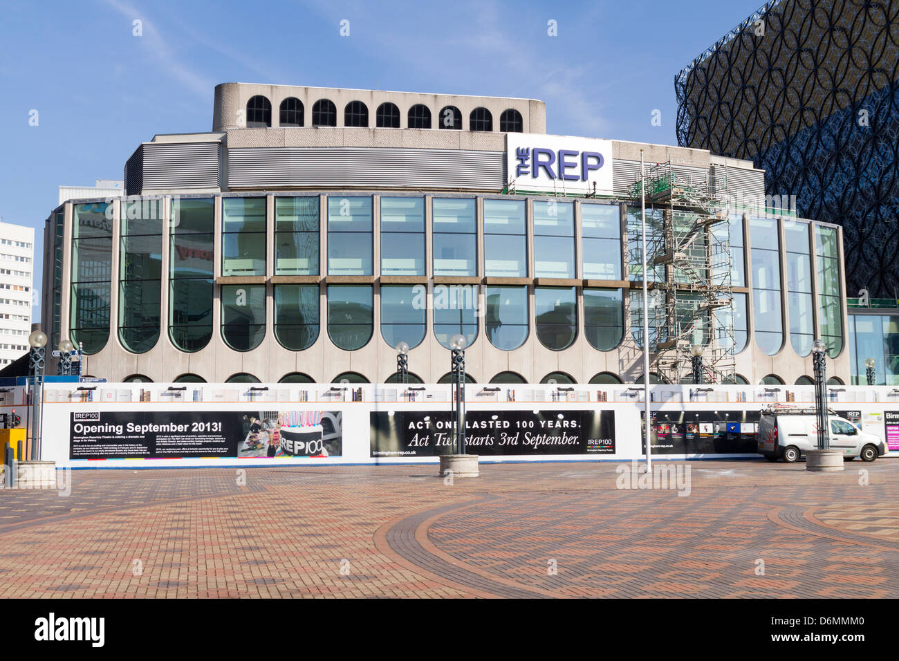 The Birmingham Rep theatre Stock Photo Alamy